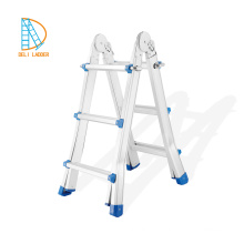 Aluminum multifunction telescopic ladder 4X4